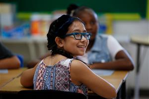 girl smiling 